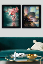 Wallity Cuadros Decorativos Enmarcados Multicolor (2 Piezas)